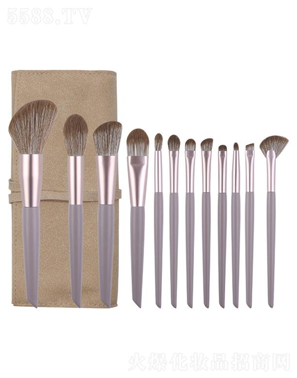 ׿���Ż��y�þ����޹�˾��ZOREYA�̿�ɫ���y����  �۵���Ӱˢ���b    б�м�β12֧���yˢȫ��